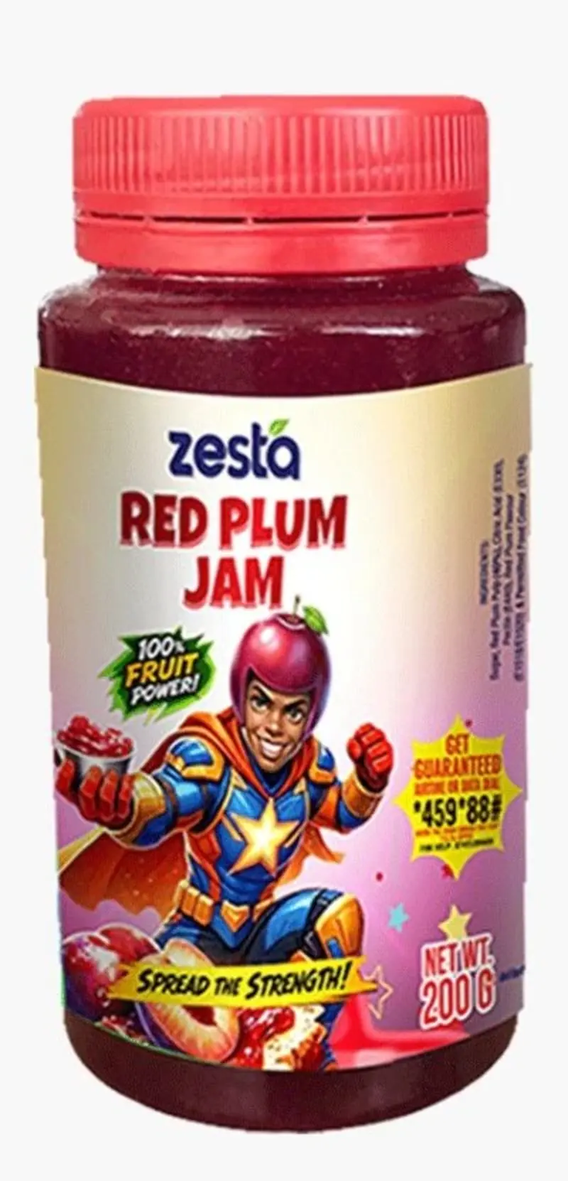 Zesta Jam Red Plum 200g